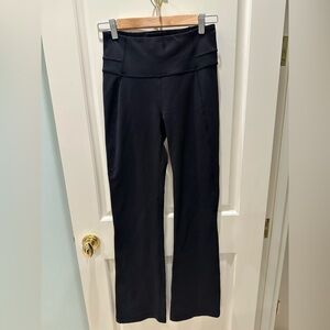 Lululemon High-Waist Black Flare Pants size 4